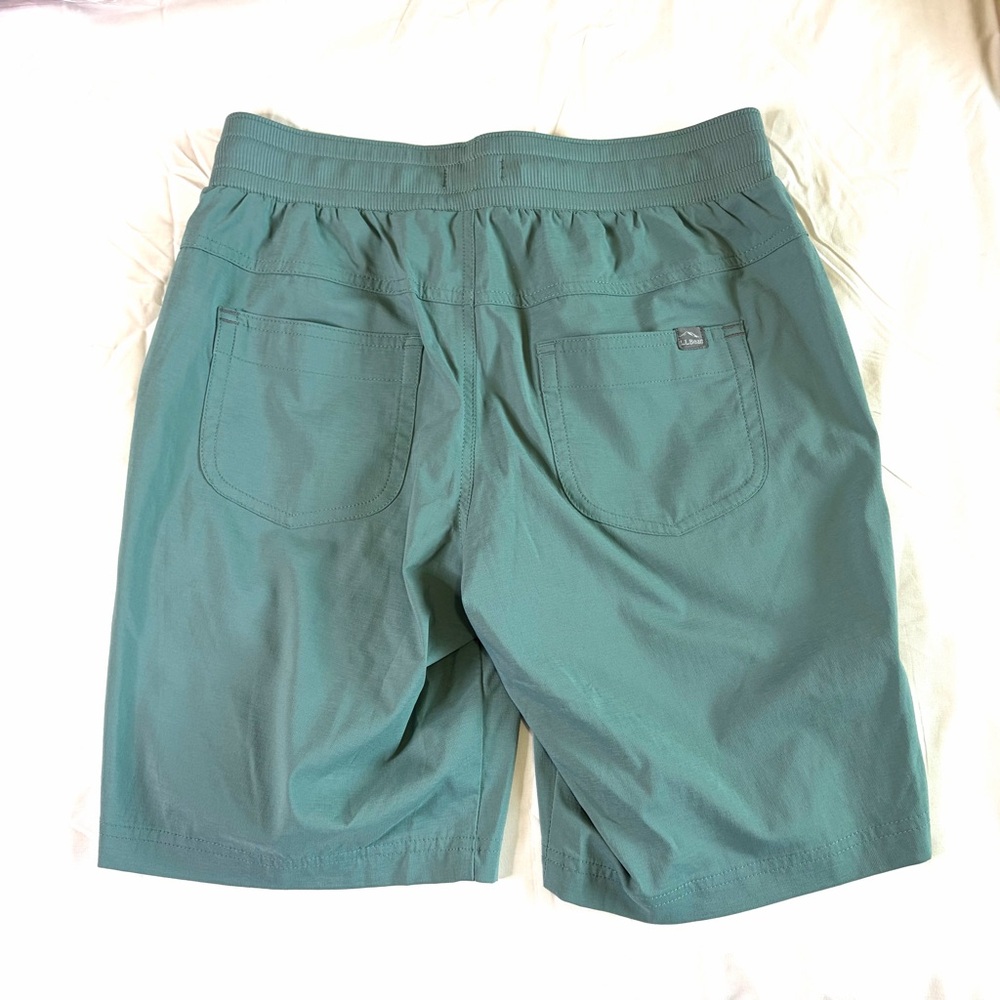 L.L. Bean Vista Camp women’s Seafoam Green Athletic Shorts UPF 50+ Bermuda XS - Picture 6 of 8